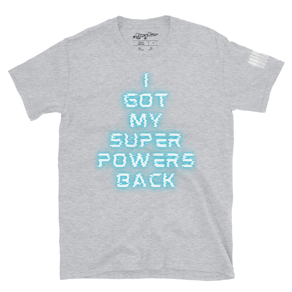 Activated Blue Superpowers T-Shirt