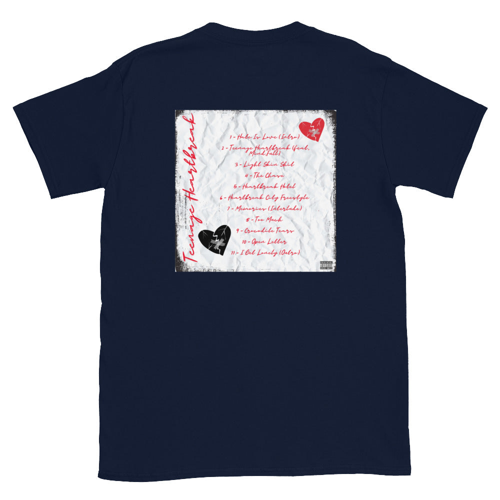 Teenage Heartbreak Tracklist Tee