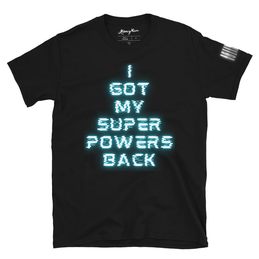 Activated Blue Superpowers T-Shirt