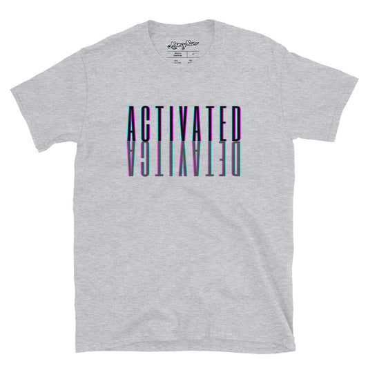 Activated Black Letter T-Shirt